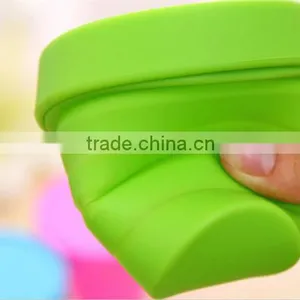 Portable Foldable Silicone Cup,factory Directly thumbnail-3