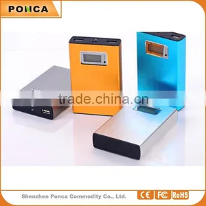 Promotional Gift Newest Model Metal Material Smart Portable 12000mah Power Bank thumbnail-1
