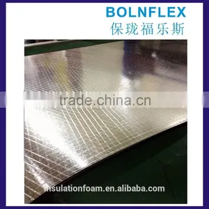 Aluminum Foil Faced Rubber Foam Insulating Sheet thumbnail-3