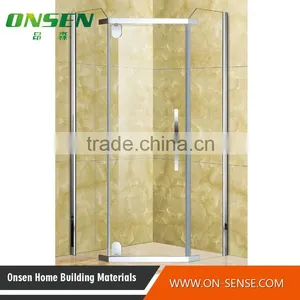 Waterproof Edge Shower Cabin Stainless Steel Shower Enclosure With Tempered Glass thumbnail-3