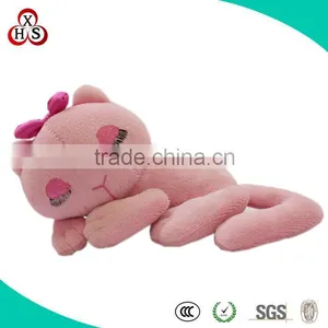 New Hot Wholesale Custom Stuffed Sleeping Cat Toy thumbnail-2