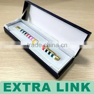 China Manufacturer Custom Fountain Pen Box With PVC Cover Lid thumbnail-4