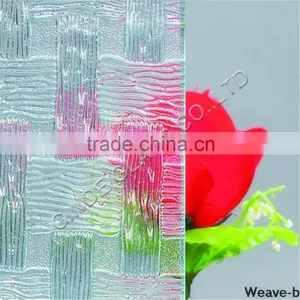 Made in China Shower Screen Pattern Glass thumbnail-1