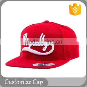 Wholesale Two Tone 100% Acylic Flat Brim Bulk Snapback Caps thumbnail-3