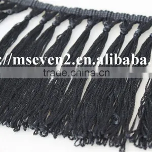New Arrival100% Polyester Crochet Lace Tassel Border Lace Trims thumbnail-3