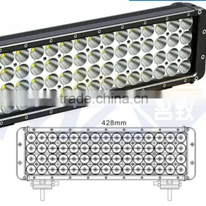 17inch Led Light Bar China Wholesale Price Led Offroad Bar Lights for Jeep jk Wrangler SUV Four Row Driving Light 180w 216w 288w thumbnail-2