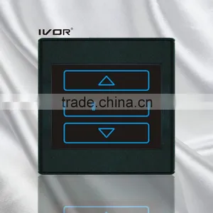 1 Gang 400W Dimmer Touch Switch Piano Black (SK-T2300DH1-PBK) thumbnail-1