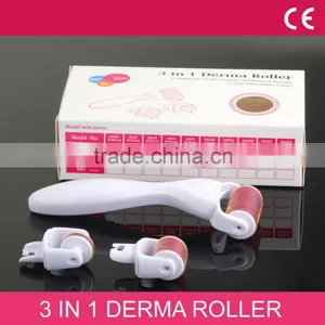 2016 Hot 1200 Needles 3in1 Derma Body Roller Kit for Dermatology thumbnail-4