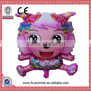 Customized Advertising Round Aluminium Foil Balloon Burger King Printed Balloons thumbnail-1