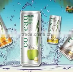Best Selling Canned Coconut Water 100% 310 ml thumbnail-2