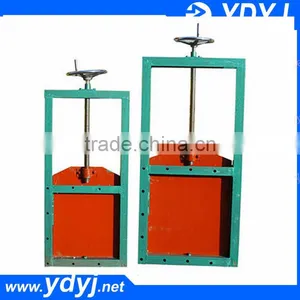 China Square Manual Slide Gate Valve for Waste Ash thumbnail-5