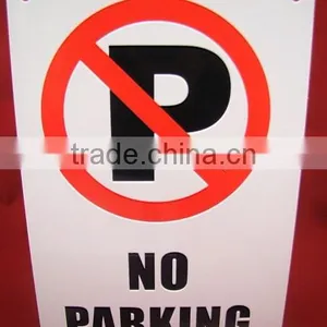 no Passing Plastic Sign thumbnail-2