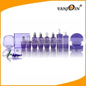 PET Purple Bath and Body Set Pump Pressure Spray Bottle thumbnail-1