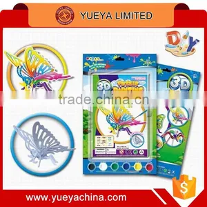DIY Coloring 3D Puzzle Butterfly Shape thumbnail-4