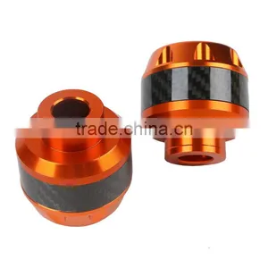 Aluminum Carbon Fiber Frame Sliders Crash Protector For Yamaha JOG Force Scooter thumbnail-1