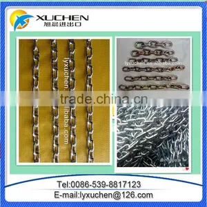 Linyi Factory Ordinary Mild Steel Iron Link Chains thumbnail-6