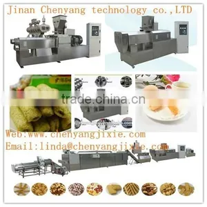 Stainless Steel Delicious Extrusion Food Equipment Inflating Food Production Line thumbnail-3