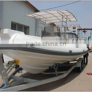 Hot Sale Fiberglass Hull Yacht Boat RIB830A thumbnail-5