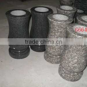 G664 Tombstone Flower Vase thumbnail-1