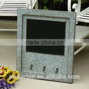 Square Metal Wall Hook With Blackboard PL08-35103 thumbnail-2