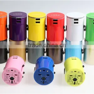 SYW-11 Wedding Door Gift New Idea Multifunctional All in One USB Travel Adapter Adaptor Plugs thumbnail-5