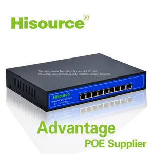 10/100 Мбит/с 8-портный коммутатор с поддержкой Power over Ethernet быстрого стандарта Ethernet thumbnail-3
