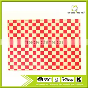 PP Plaid Placemats Washable Heat-resistant for Dining Table 45*30CM (Set of 12) thumbnail-3