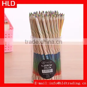 Factory Wholesale 7" Wooden Multi Colored Lead Pencils thumbnail-1
