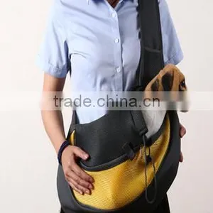 CY115 Breathable Mesh Pet Dog Backpack Puppy Cat Chest Carriers Portable Outdoor Dog Travel Bag thumbnail-1