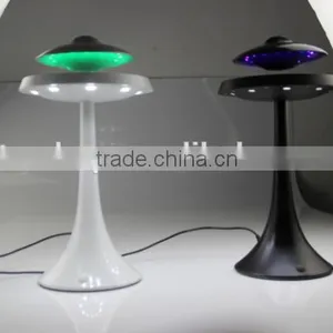 Magnetic Floating Levitation Bluetooth Loudspeaker Box With Led Light, Wireless Flying Saucer Shape Glowing Voice Box thumbnail-1