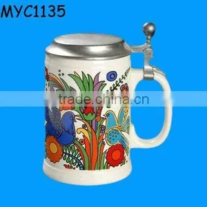 Wholesale Ceramic German Beer Steins thumbnail-1
