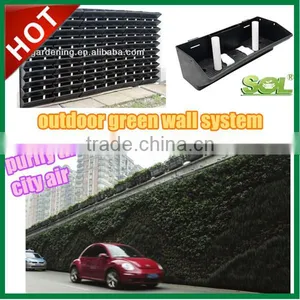 Artificial Vertical Garden Indoor Hydroponic Systems Cheap Flower Pots thumbnail-3