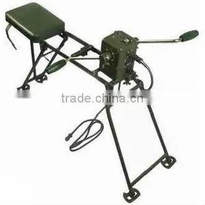 60W Military Hand Cranking Dynamo Power Generator With Seat Stand thumbnail-1