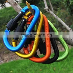High Quality Bold 8 cm With a Lock,type D Mountaineering Buckle thumbnail-1