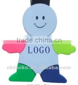 Highlighter Pen in Kid Shape With Brush thumbnail-1