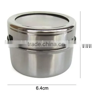 Wholsesale Cheap High Quality Metal Magnetic Tin Jar Tin Pot thumbnail-2