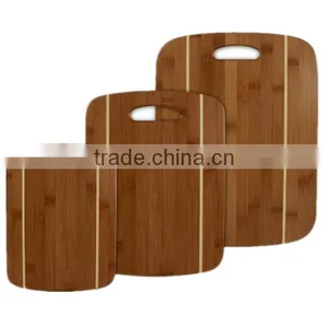 Eco-friendly Bamboo Vegetable Chopping Board With Holes thumbnail-2