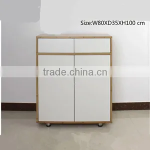 Durable Bamboo Shoe Storage Cabinet Furniutre Design thumbnail-2