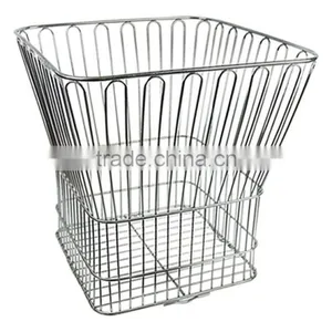 Factory Price Mental Bathroom Dirty Clothes Towel Storage Basket thumbnail-1