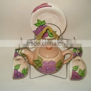 Unique Porcelain Tea Cup Set thumbnail-1