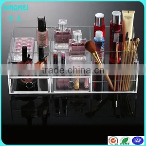 Factory Directly Sale Lower Sample Cost High Transparent Acrylic Cosmetic Boxes thumbnail-4