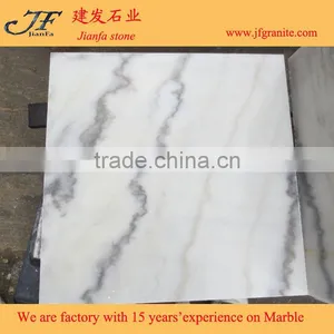 Bathroom Use Chinese Cheap Guangxi White Marble Slab Natural Stone Slab thumbnail-4