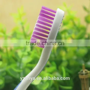 Rubber Handle Teeth Whitening High Quality Nylon Bristle Adult Toothbrush thumbnail-5