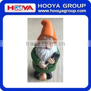 Set of 4 Resin Miniature Garden Gnome Dwarf Figurine thumbnail-4