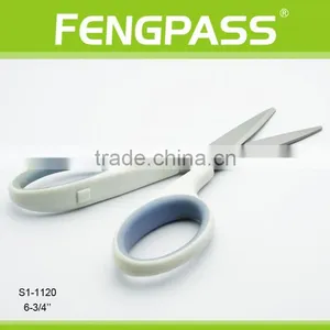 S1-1120 6-3/4" 2Cr13 Stainless Steel Blade With PP+TPR Plastic Handle Sell Scissors thumbnail-3