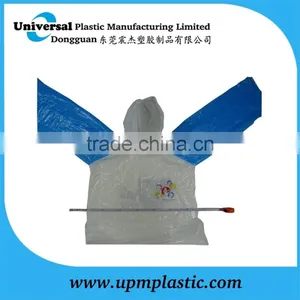 Cheap Yellow Disposable Long Raincoat for Adult thumbnail-1