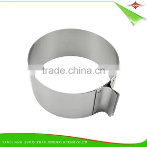 ZY-F1404 Durable Stainless Steel Round Mousse Cake Mold Cake Ring thumbnail-2
