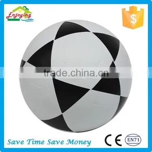 Advertising Glossy 32 Panels Black and White Mirror Football Soccer Ball for Toys thumbnail-5