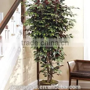 Hot Sale Bonsai Plant Artificial Ficus Tree for Indoor &outdoor Decor thumbnail-2