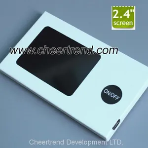 High Quality 4C Full Color Printing 4.3 Inch Blank Lcd Video Brochure thumbnail-1